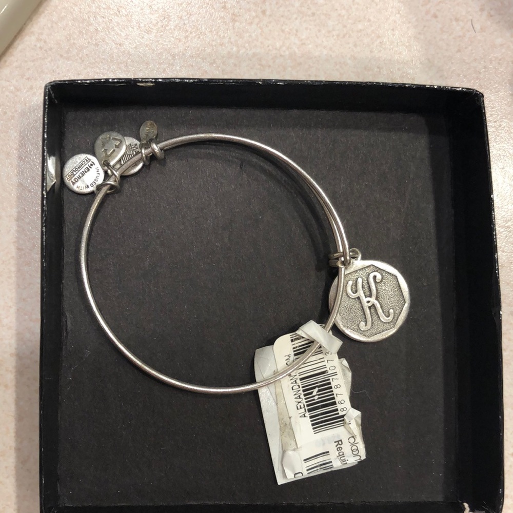 “K” Alex & Ani Bracelet